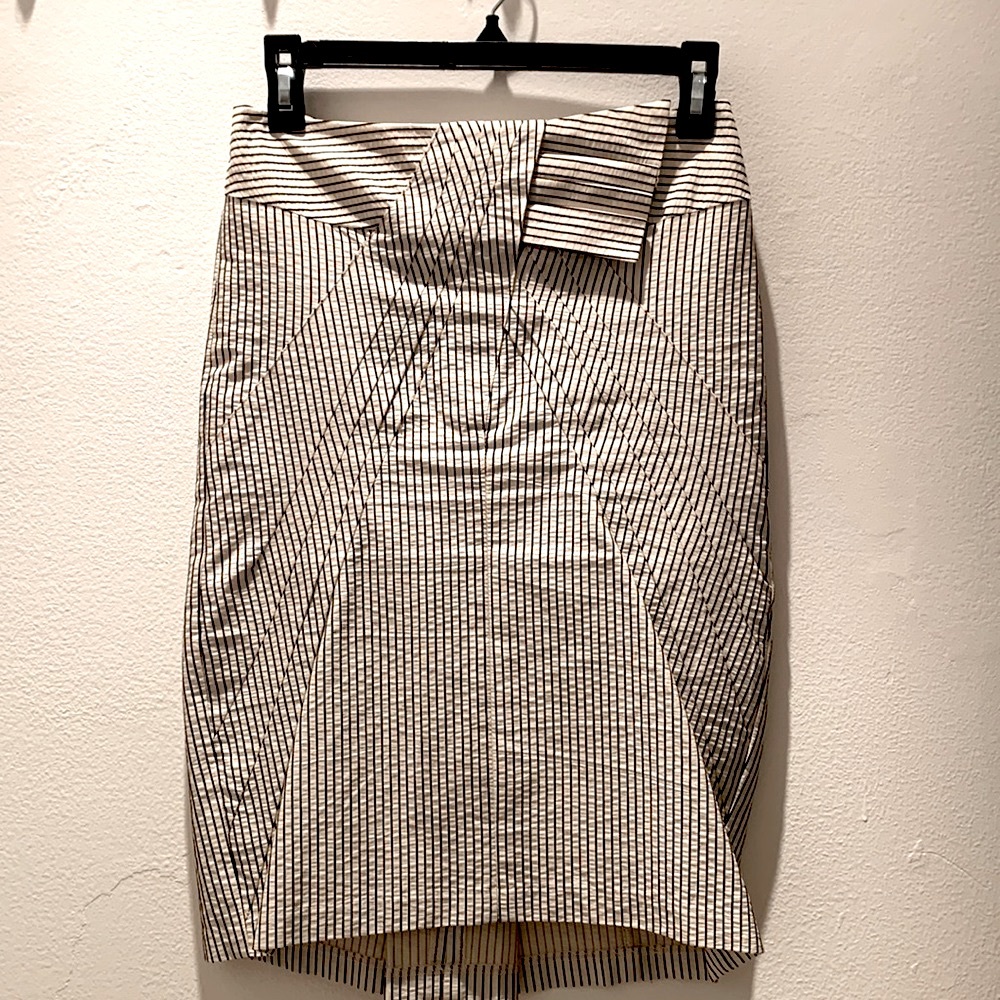 ▪️ Eva Franco▪️ Striped Pencil Skirt